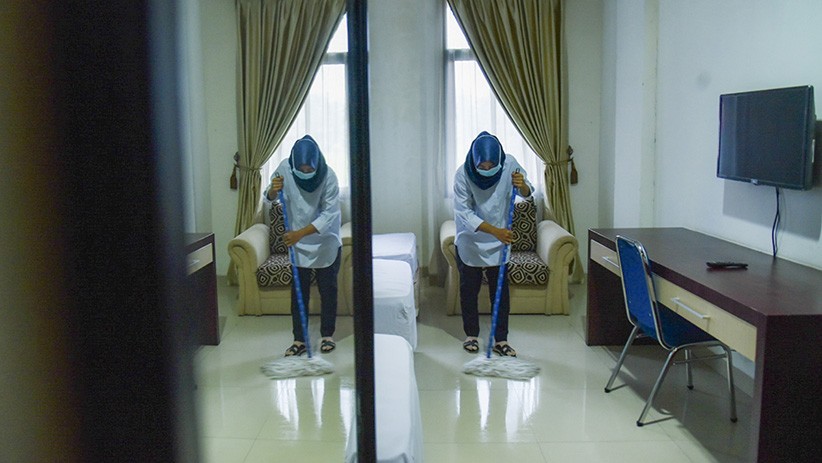 Asrama Haji Medan Dijadikan Tempat Isolasi Terpusat Pasien Covid-19 - Bagian 2