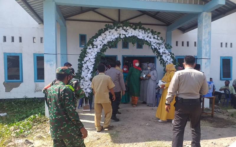 Panitia Ngeyel, Resepsi Pernikahan di Gedung Serba Guna Desa Dibubarkan Satgas Covid-19