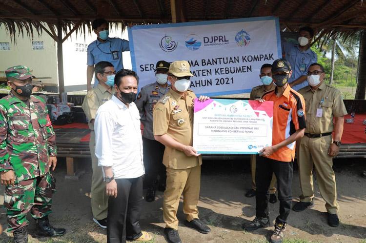 Aktivitas Konservasi Penyu Jogosimo Kebumen Dilirik Internasional