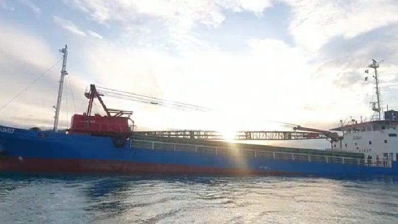 Kapal Kargo Tabrak Terumbu Karang di Perairan Manokwari