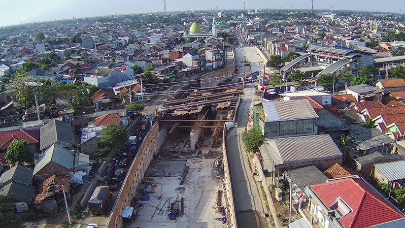 Begini Progres Pembangunan Underpass Cibitung Sepanjang 400 Meter - Bagian 1