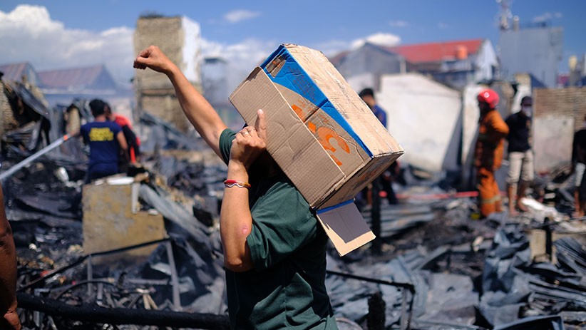 Kebakaran akibat Ledakan Kompor di Makassar, Ratusan Rumah Ludes Dilalap Api - Bagian 4