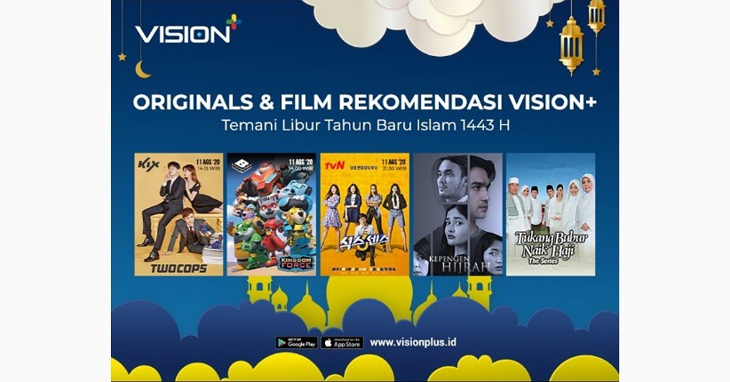 Temani Libur Tahun Baru Islam 1443 H, Ini Rekomendasi Originals & Film di Vision+