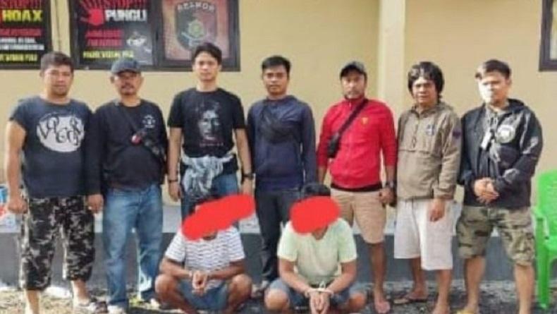 Buron 3 Bulan, 2 Pencuri Ternak Sapi Ditangkap Polres Sidrap