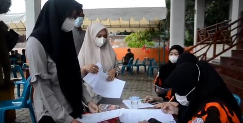 Pemuda Pancasila Aceh Gelar Vaksinasi Covid-19