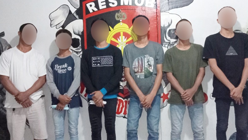 Sadis, 6 Pelaku Aniaya Korban dengan Balok dan Pisau di Kota Bitung 
