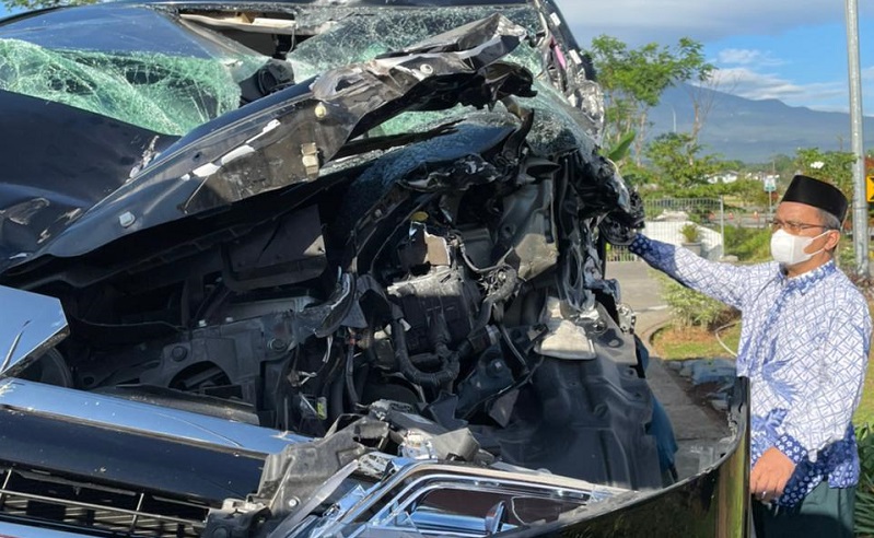 Rais Aam PBNU KH Miftachul Akhyar Kecelakaan di Semarang, Polisi Duga Sopir Ngantuk