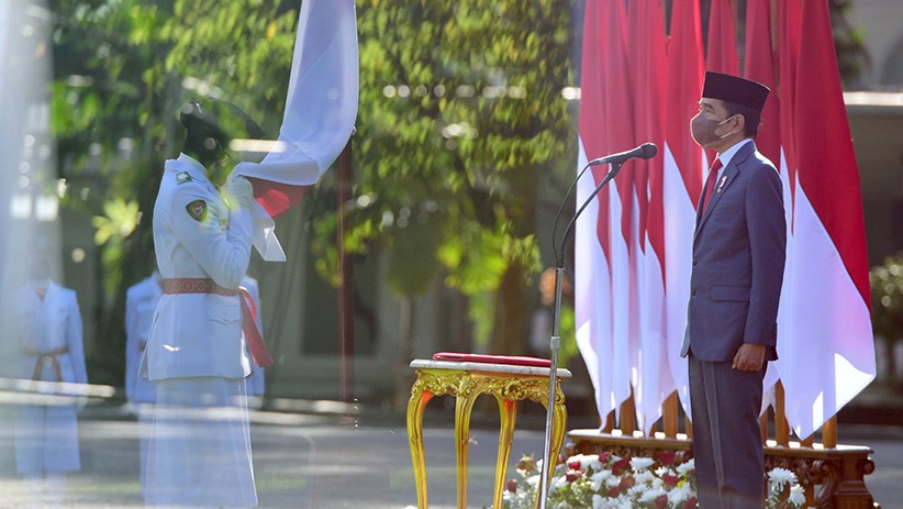 Foto 68 Anggota Paskibraka yang Dikukuhkan Presiden Jokowi - Bagian 4