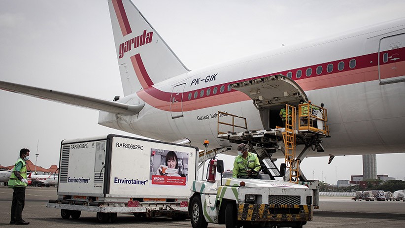 5 Juta Vaksin Sinovac Tiba di Indonesia - Bagian 1