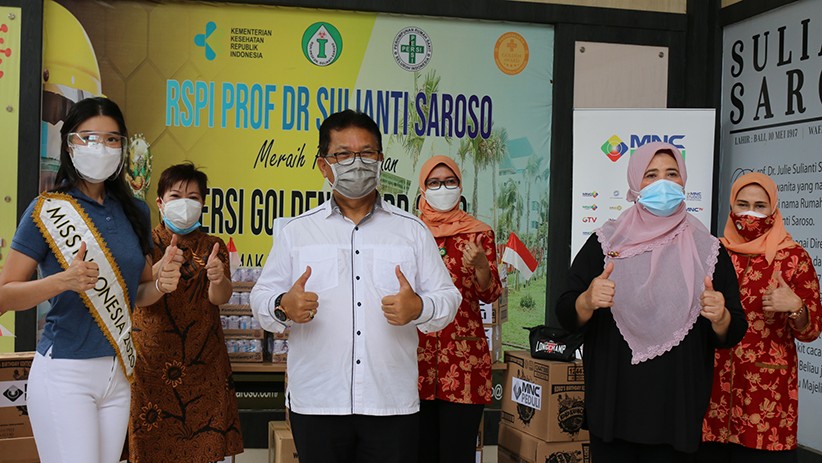 MNC Peduli Salurkan Bantuan untuk Tenaga Kesehatan RSPI Sulianti Saroso - Bagian 3