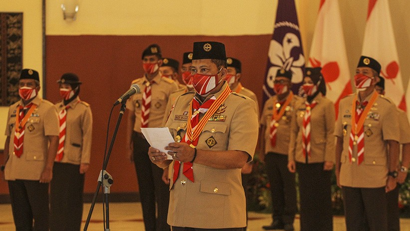 Upacara Hari Pramuka ke-60 Digelar secara Virtual - Bagian 2