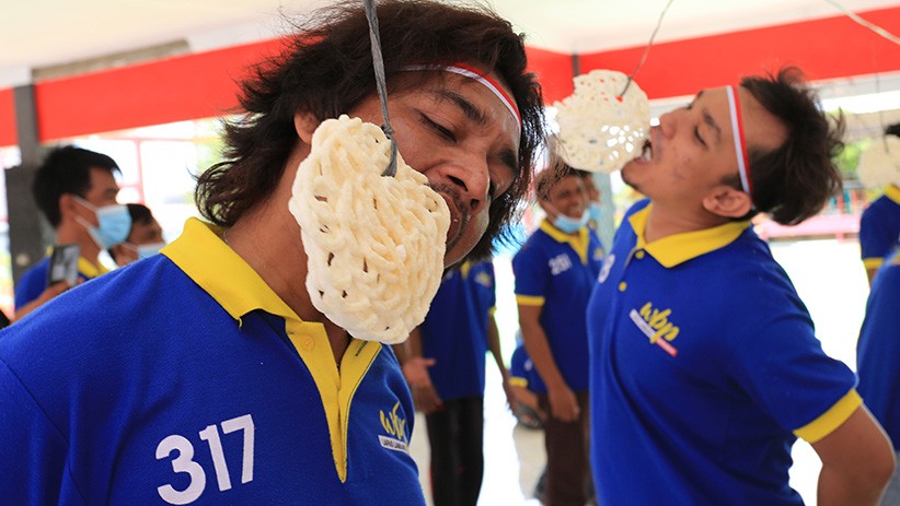 Serunya Narapidana Lapas Banda Aceh Ikuti Lomba Menyambut HUT RI - Bagian 1