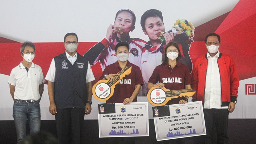 Anies Baswedan Berikan Greysia - Apriyani Uang Rp800 Juta hingga Rumah - Bagian 2