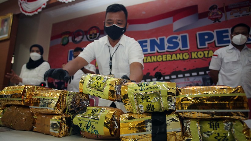Polisi Ungkap Pengedar Narkoba Jaringan Lapas Tangerang, 18 Kg Sabu Diamankan - Bagian 2