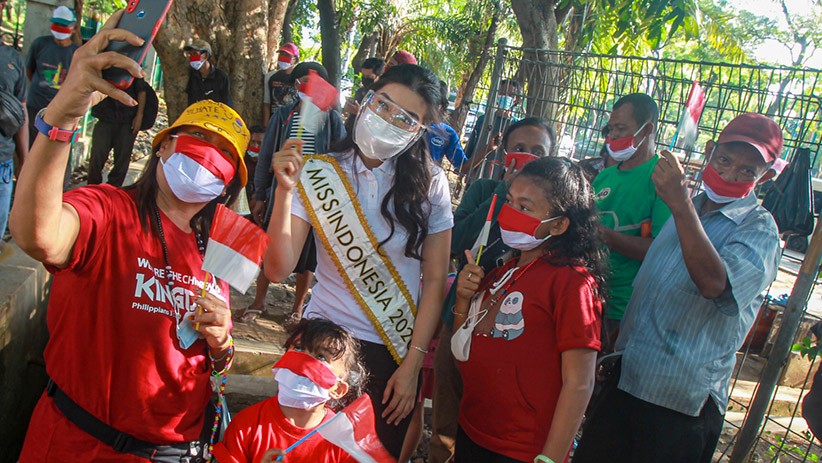 Rayakan Hari Kemerdekaan, MNC Peduli Bagikan Sembako untuk Warga di Jakarta Pusat - Bagian 5