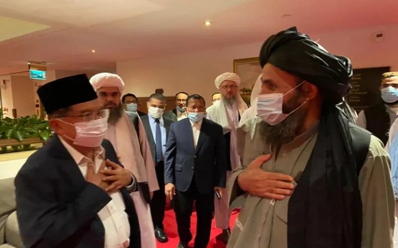 title Pernah Bertemu Pimpinan Taliban, Begini Pendapat JK terkait Kondisi Afghanistan Pernah Bertemu Pimpinan Taliban, Begini Pendapat JK terkait Kondisi Afghanistan
