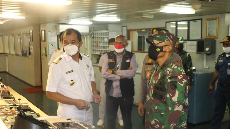 Pangdam Cenderawasih dan Wali Kota Jayapura Tinjau KM Tidar untuk Isolasi Covid