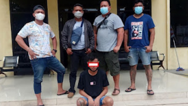 Tak Terima Teman Dipukul, Pemuda Bitung Ini Nekat Tikam Pinggang Korban