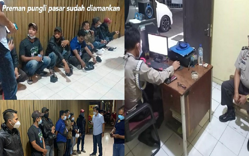11 Pelaku Pungli di Pasar Caringin Bandung Ditangkap Polisi