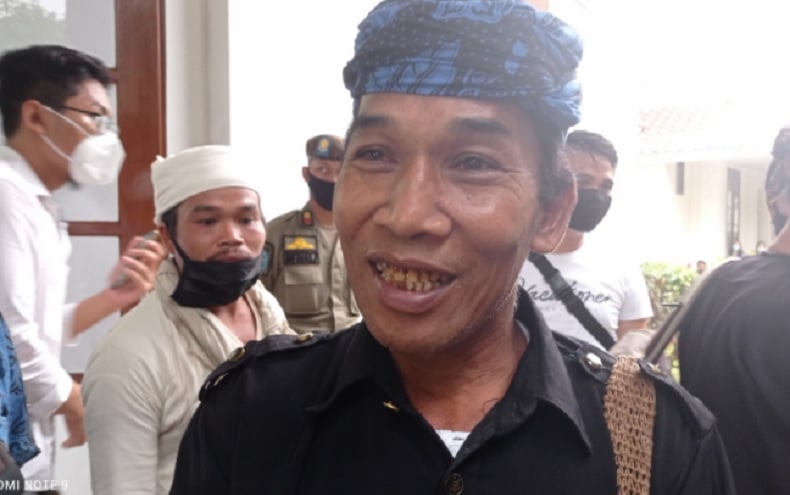 Bangganya Tetua Adat Lihat Jokowi Pakai Busana Suku Baduy