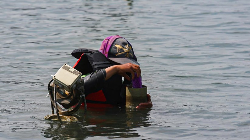 Perawatan Rutin Kolam Tugu Selamat Datang Bundaran HI - Bagian 2