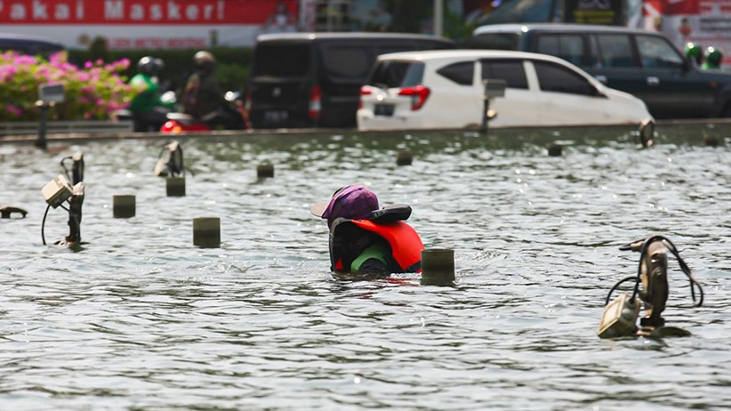 Perawatan Rutin Kolam Tugu Selamat Datang Bundaran HI - Bagian 3