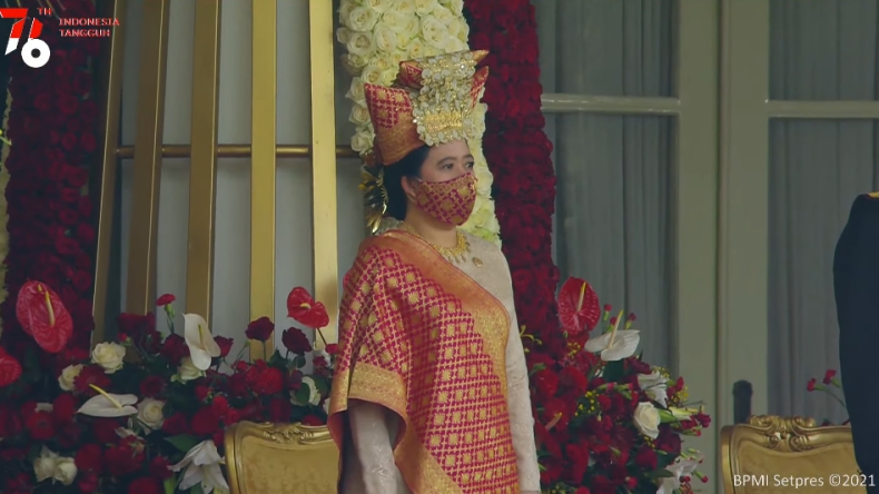 Ketua DPR Puan Maharani Kenakan Pakaian Bundo Kanduang, Ini Maknanya