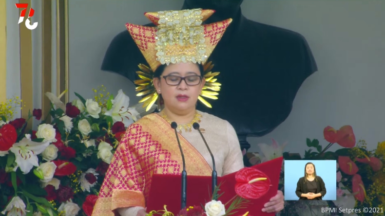 Wagub Sumbar: Masyarakat Minang Bangga Puan Kenakan Pakaian Adat Bundo Kanduang