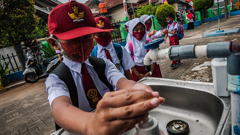 Tunggu Pemerintah Pusat, Pemkab Lampung Utara Belum Gelar Belajar Tatap Muka