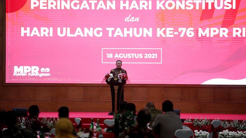 Peringatan Hari Konstitusi dan HUT ke-76 MPR - Bagian 3