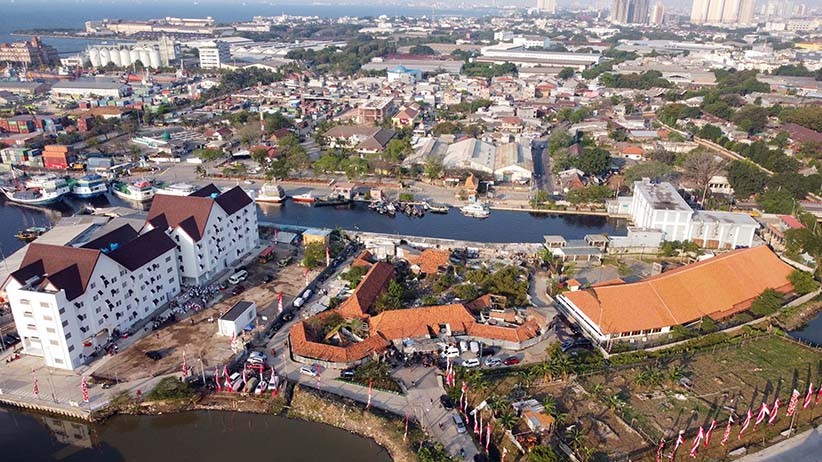 Penampakan dari Udara Kampung Susun Akuarium yang Baru Diresmikan Anies Baswedan - Bagian 2