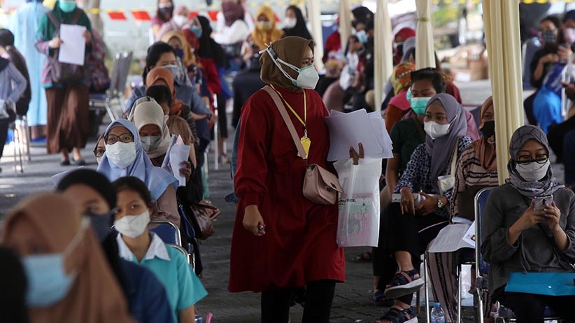 Antusiasme 1.000 Ibu Hamil Ikuti Vaksinasi Covid-19 - Bagian 5