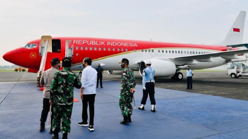 Presiden Jokowi Terbang ke Aceh, Tinjau Vaksinasi Covid-19