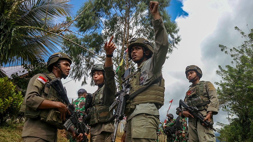 Foto-Foto Satgas Madago Raya Buru DPO Teroris Poso di Pergunungan Manggalapi - Bagian 3