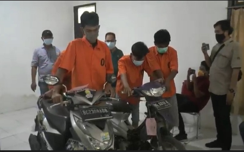Curanmor Modus Baru Ditangkap, 2 Hari Gasak Motor di Lokasi yang Sama
