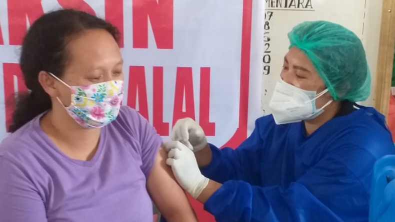Pencanangan Vaksinasi Covid-19 Diikuti 20 Ibu Hamil 