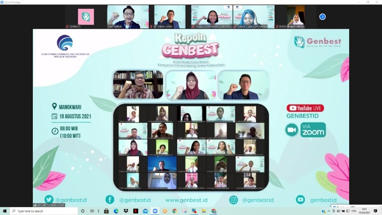 Kemkominfo Ajak Anak Muda Konsumsi Gizi Seimbang dan Sadar Kebersihan