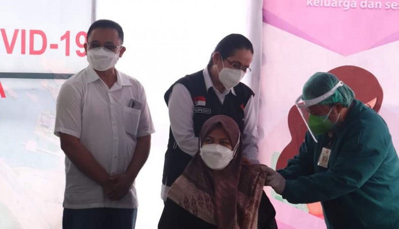 Maluku Vaksinasi Covid-19 12.556 Ibu Hamil   