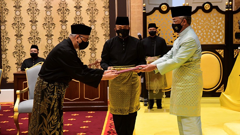 Foto-Foto Ismail Sabri Yaakob Dilantik Jadi PM Malaysia - Bagian 3