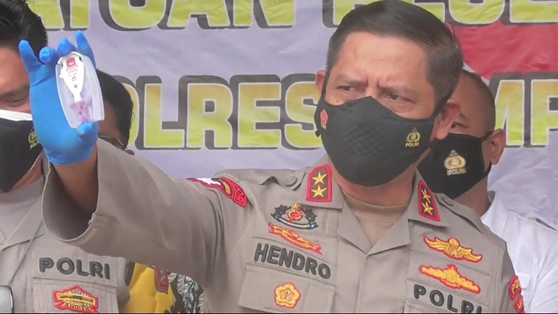 Polres Lamsel Ungkap Peredaran 75 Kg Sabu dan 111 Kg Ganja, 13 Tersangka Ditangkap