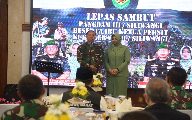 Lepas Sambut Pangdam Siliwangi, Mayjen TNI Agus Subiyanto: Saya Asli Orang Jawa Barat