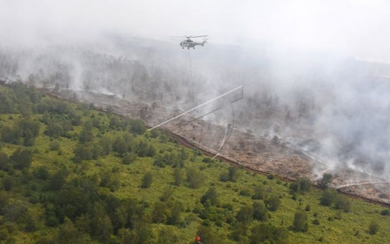 Satgas Karhutla Muba Gencar Patroli di Kawasan Rawan Kebakaran