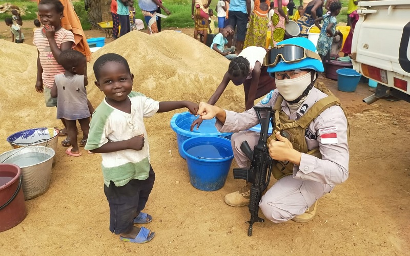 Kisah Personel Polda Sumsel Bertugas di Afrika Tengah