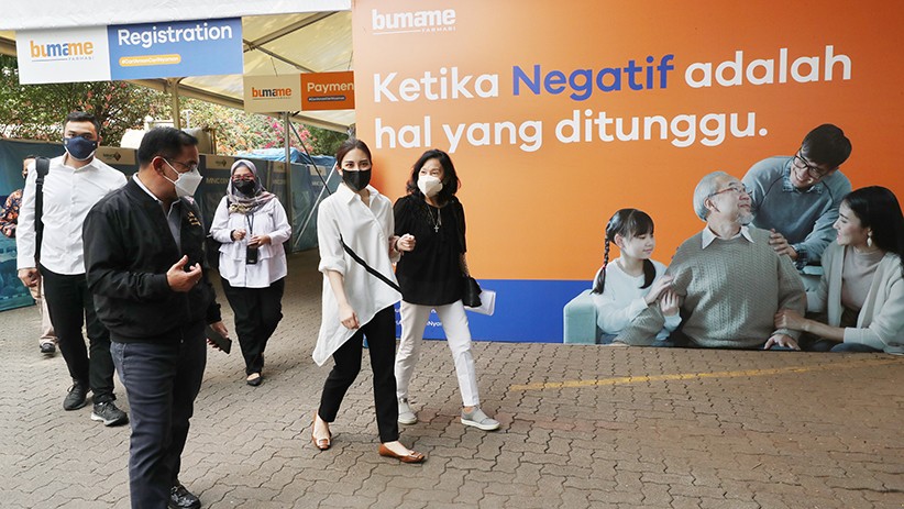 Wamenparekraf Angela Tanoesoedibjo Ikuti Vaksinasi Dosis ke-2 yang Digelar MNC Peduli - Bagian 5