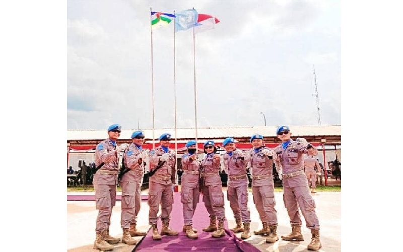 Daftar 8 Personel Terbaik Polda Sumut Bergabung di Misi PBB-MINUSCA 2021