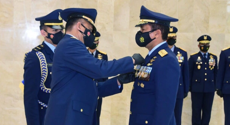 5 Pati TNI AU Dapat Tanda Kehormatan Bintang Swa Bhuwana Paksa dari KSAU