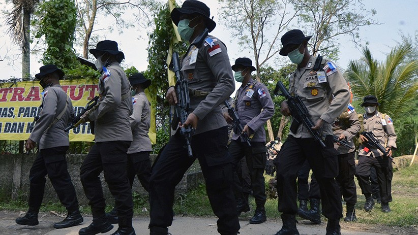 Persiapan Misi Perdamaian PBB, Satgas FPU 3 Minusca Gelar Latihan di Lampung - Bagian 2