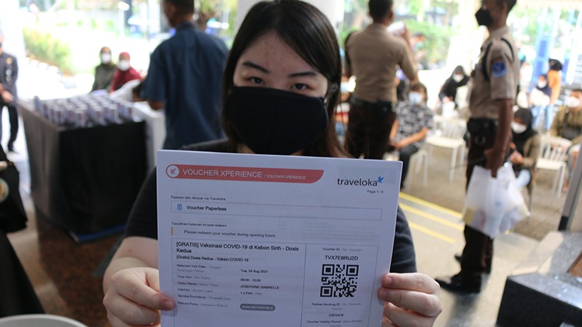 Antusiasme Warga Ikuti Vaksinasi Tahap ke-2 yang Digelar MNC Peduli - Bagian 3