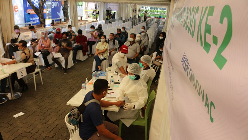 Antusiasme Warga Ikuti Vaksinasi Tahap ke-2 yang Digelar MNC Peduli - Bagian 1