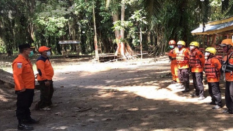 SAR gabungan Hentikan Pencarian Warga Hilang di Sungai Barumun Padanglawas